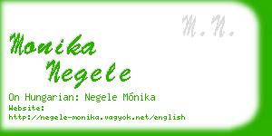 monika negele business card